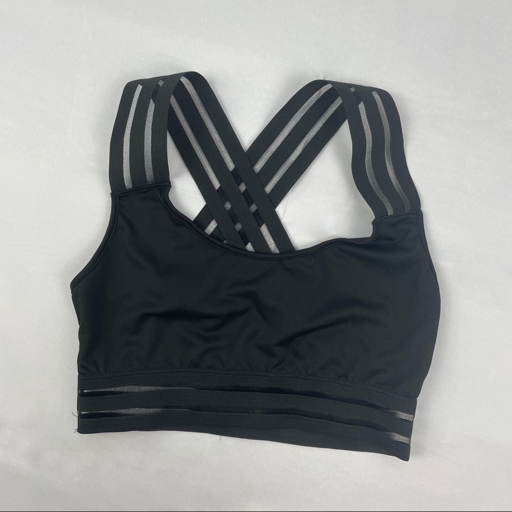 Mesh Criss Cross Back Bralette